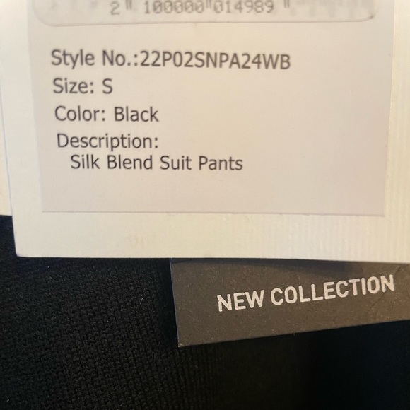 Silk Blend Suit Pant - black - Picture 5 of 5